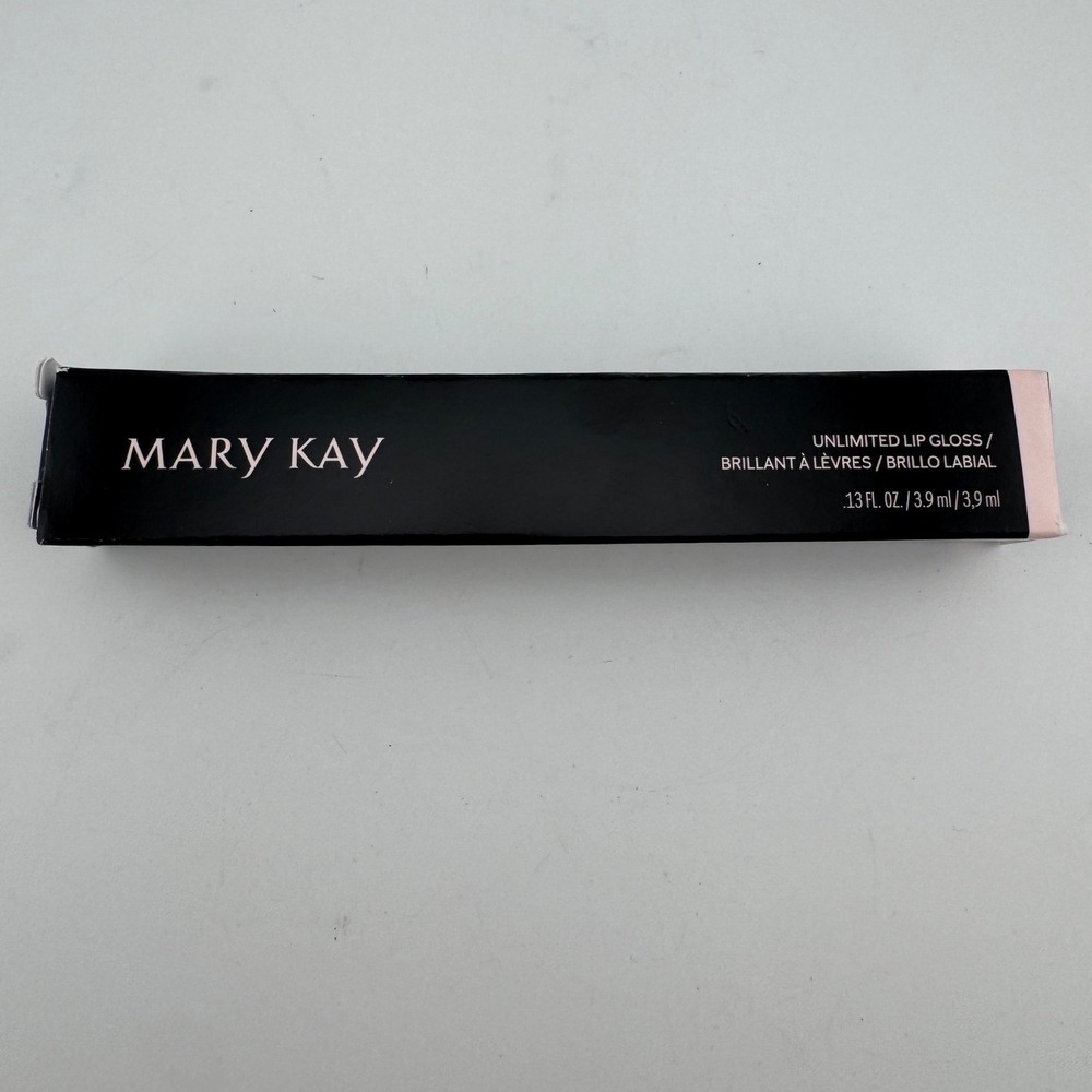 Mary Kay Unlimited Lip Gloss 0.13oz "Tawny Nude" NEW Nude High Shine 153490